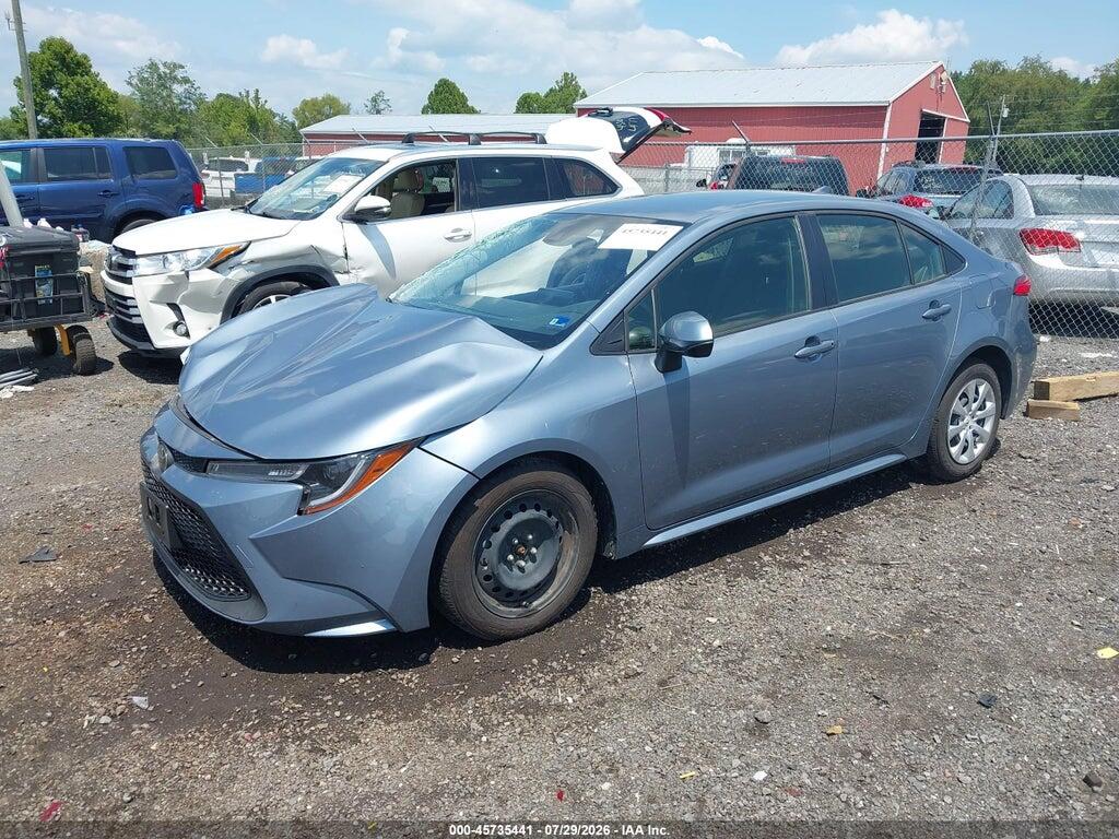 JTDEPMAE1NJ211776 2022 TOYOTA COROLLA photo no. 2