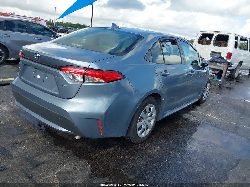 JTDEPMAE2NJ213942 2022 TOYOTA COROLLA photo no. 4