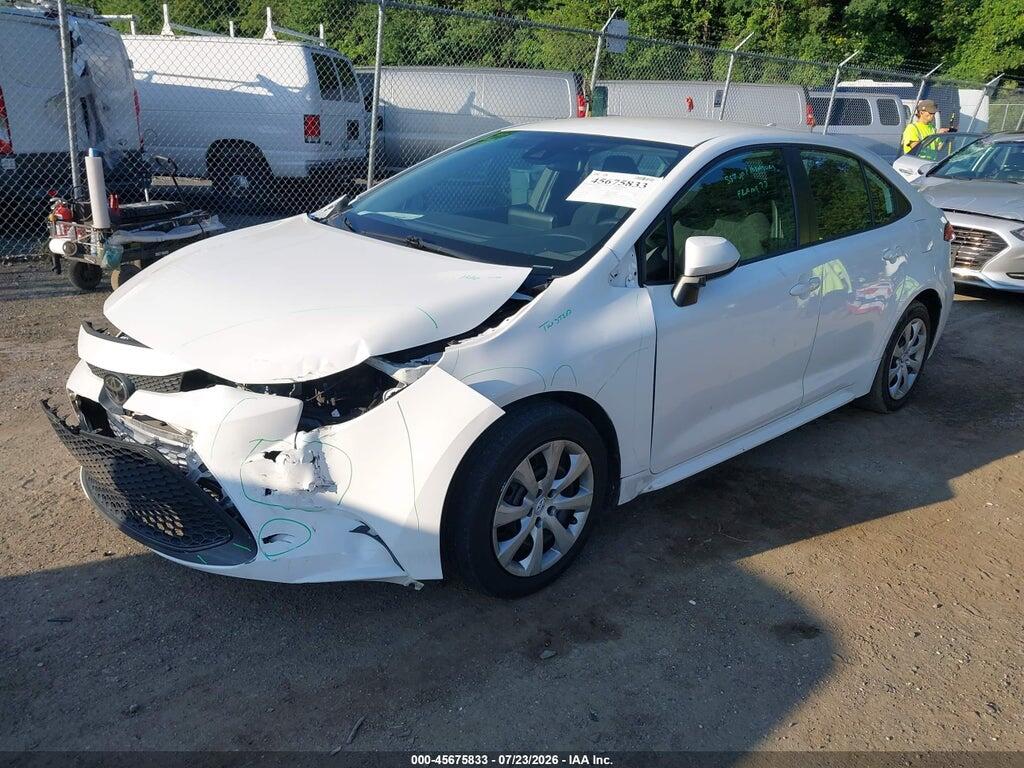 5YFEPMAE9NP299942 2022 TOYOTA COROLLA photo no. 2