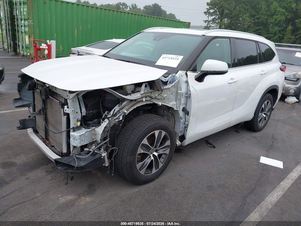 5TDGZRAH6NS119074 2022 TOYOTA HIGHLANDER photo no. 2