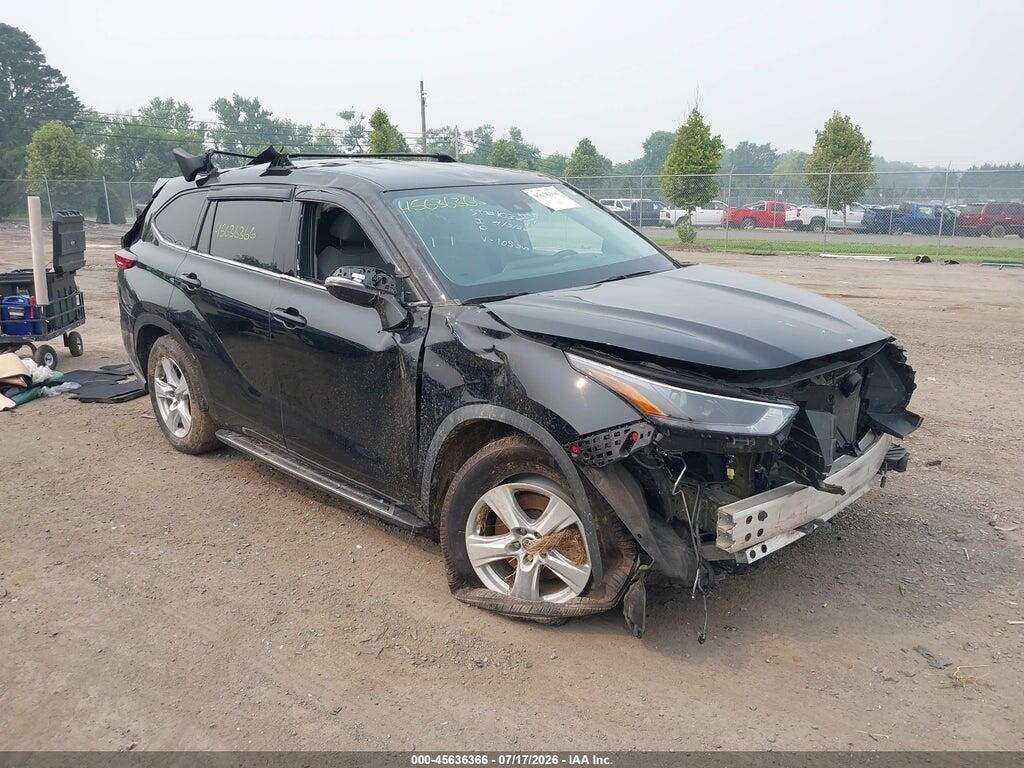 5TDZZRAH6NS105345 2022 TOYOTA HIGHLANDER photo no. 1