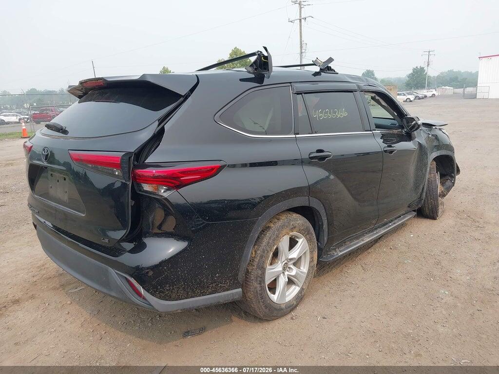 5TDZZRAH6NS105345 2022 TOYOTA HIGHLANDER photo no. 4