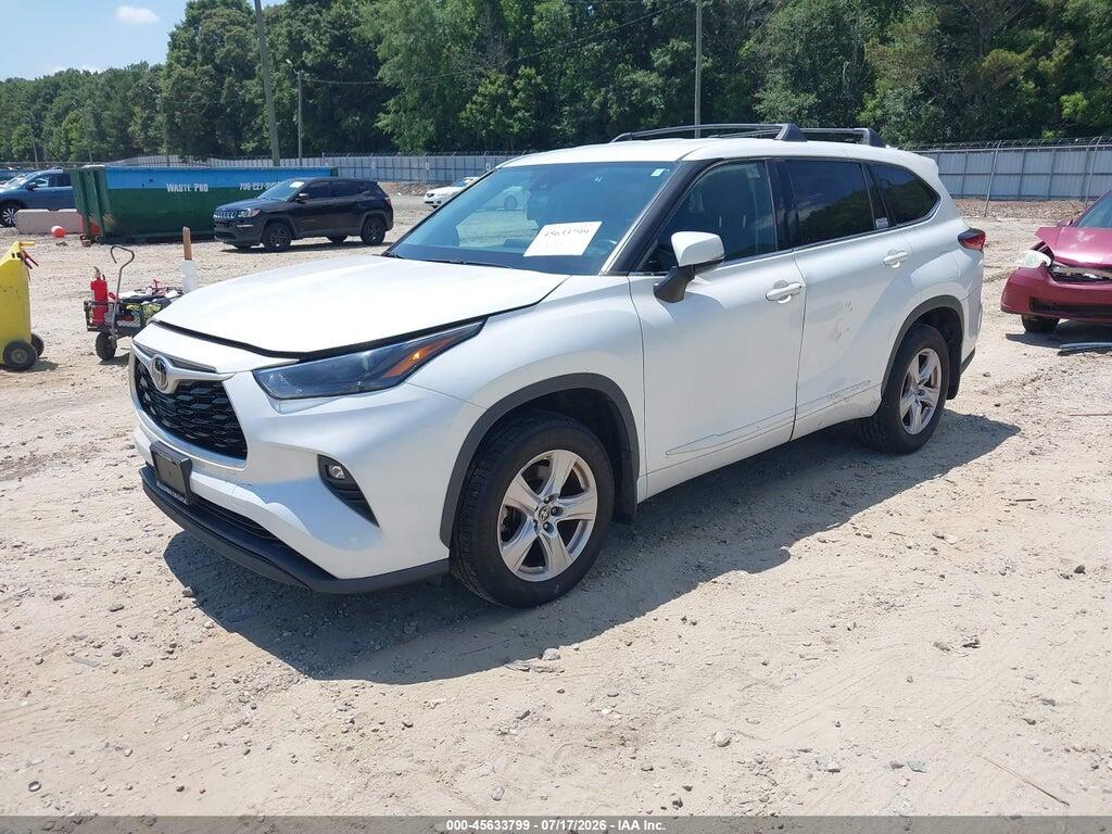 5TDBZRBHXNS169761 2022 TOYOTA HIGHLANDER photo no. 2