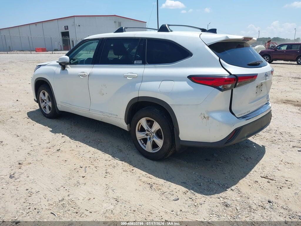 5TDBZRBHXNS169761 2022 TOYOTA HIGHLANDER photo no. 3