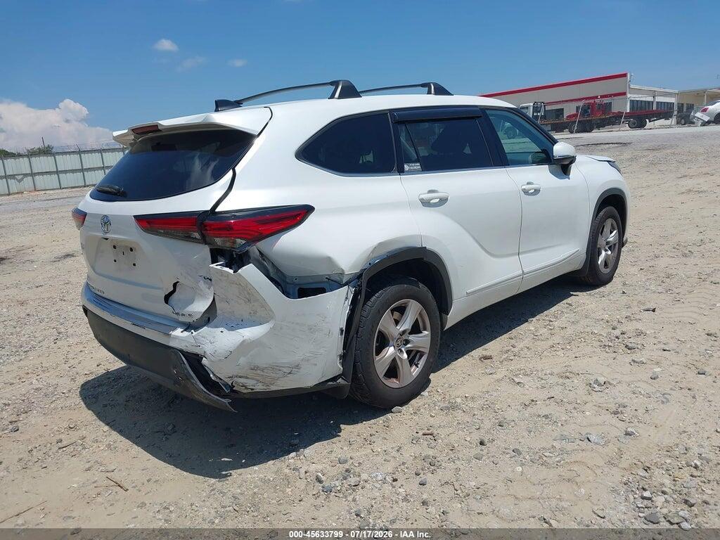 5TDBZRBHXNS169761 2022 TOYOTA HIGHLANDER photo no. 4