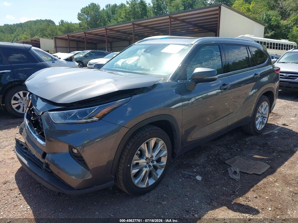 5TDYZRAH1NS100291 2022 TOYOTA HIGHLANDER photo no. 2