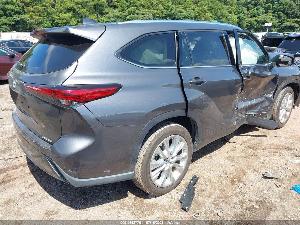 5TDYZRAH1NS100291 2022 TOYOTA HIGHLANDER photo no. 4