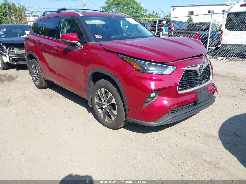 5TDGZRBH8NS242566 2022 TOYOTA HIGHLANDER photo no. 1