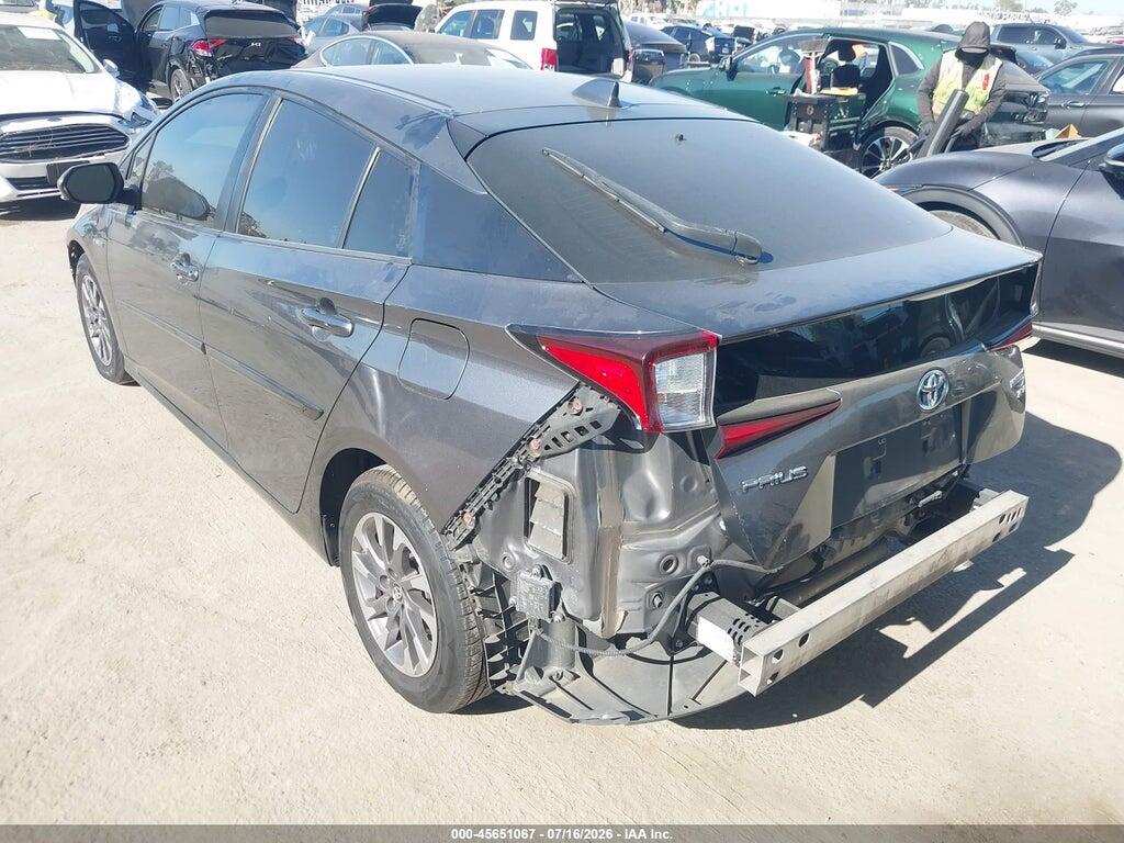 JTDKAMFU1N3162605 2022 TOYOTA PRIUS photo no. 3