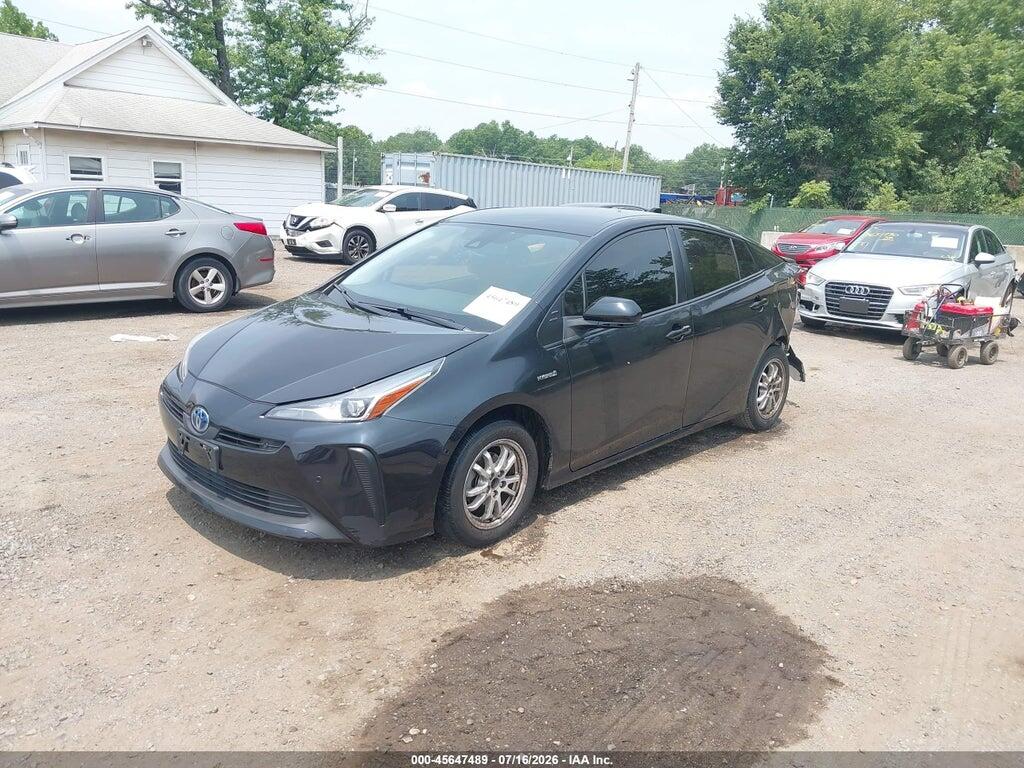 JTDKAMFUXN3160254 2022 TOYOTA PRIUS photo no. 2
