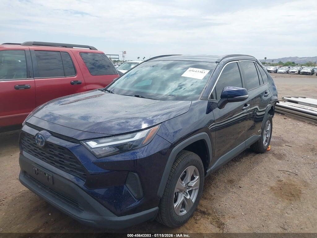 4T3RWRFV9NU074792 2022 TOYOTA RAV4 HYBRID photo no. 2