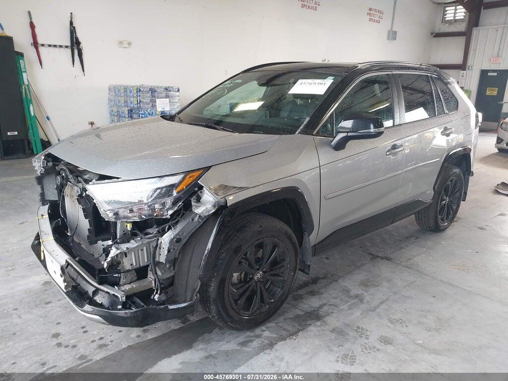 2T3E6RFV8NW037800 2022 TOYOTA RAV4 HYBRID photo no. 2