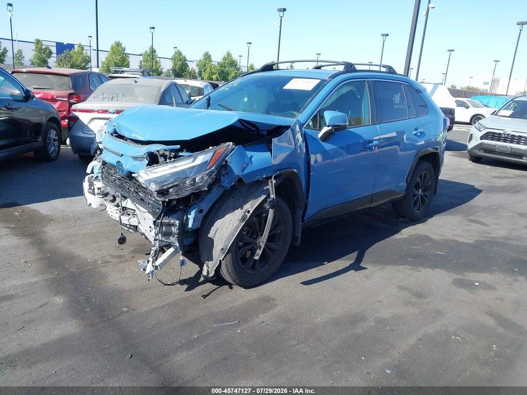 JTM16RFV4ND524908 2022 TOYOTA RAV4 HYBRID photo no. 2
