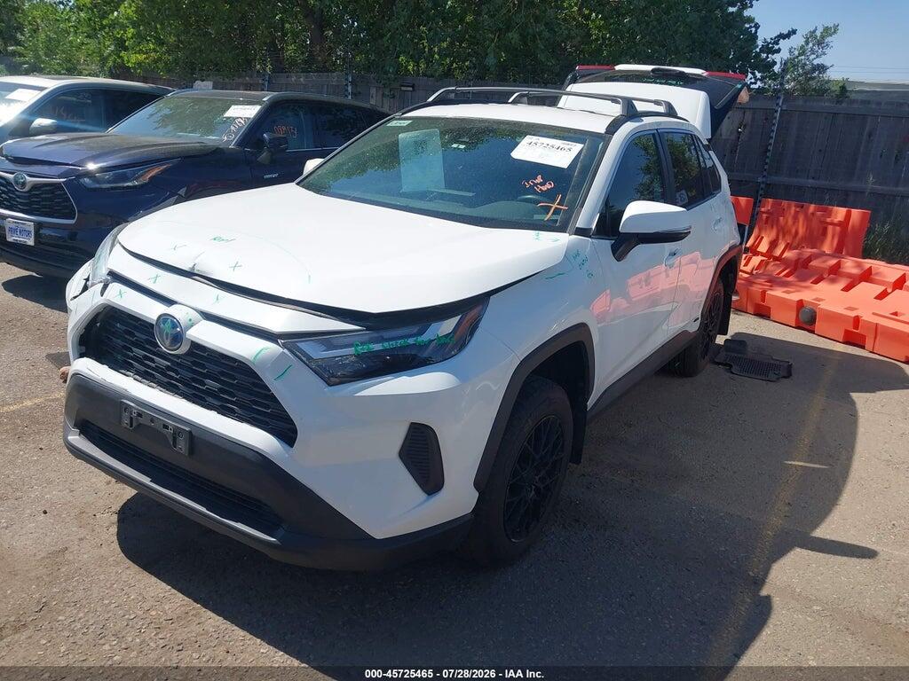 2T3RWRFV2NW130409 2022 TOYOTA RAV4 HYBRID photo no. 2