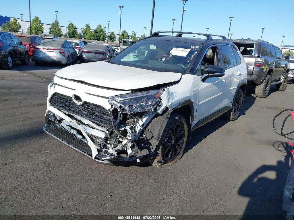 4T3E6RFV3NU078609 2022 TOYOTA RAV4 HYBRID photo no. 2