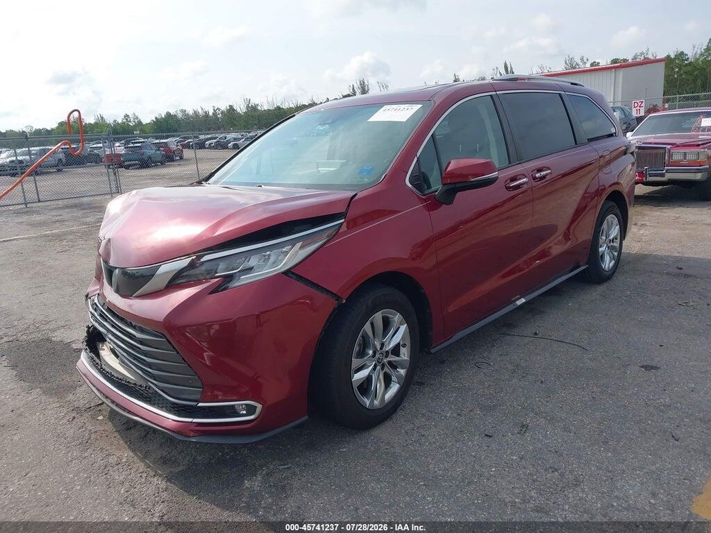 5TDZRKEC9NS085839 2022 TOYOTA SIENNA photo no. 2