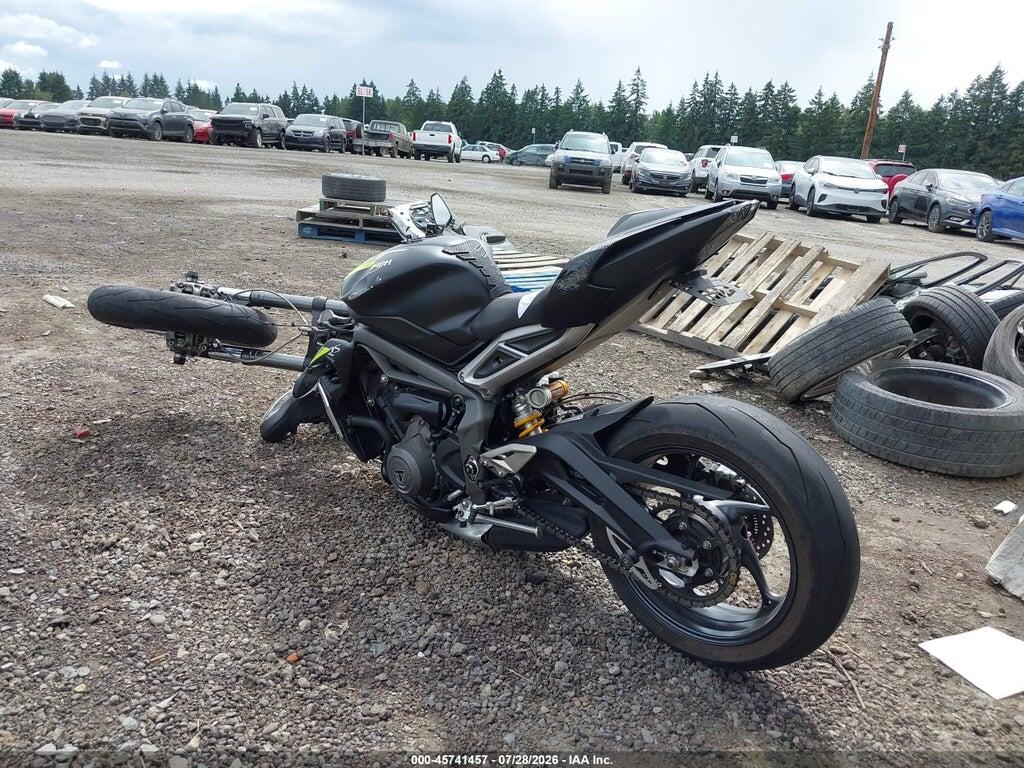 SMTA554S9NTAU7293 2022 TRIUMPH MOTORCYCLE STREET TRIPLE photo no. 3