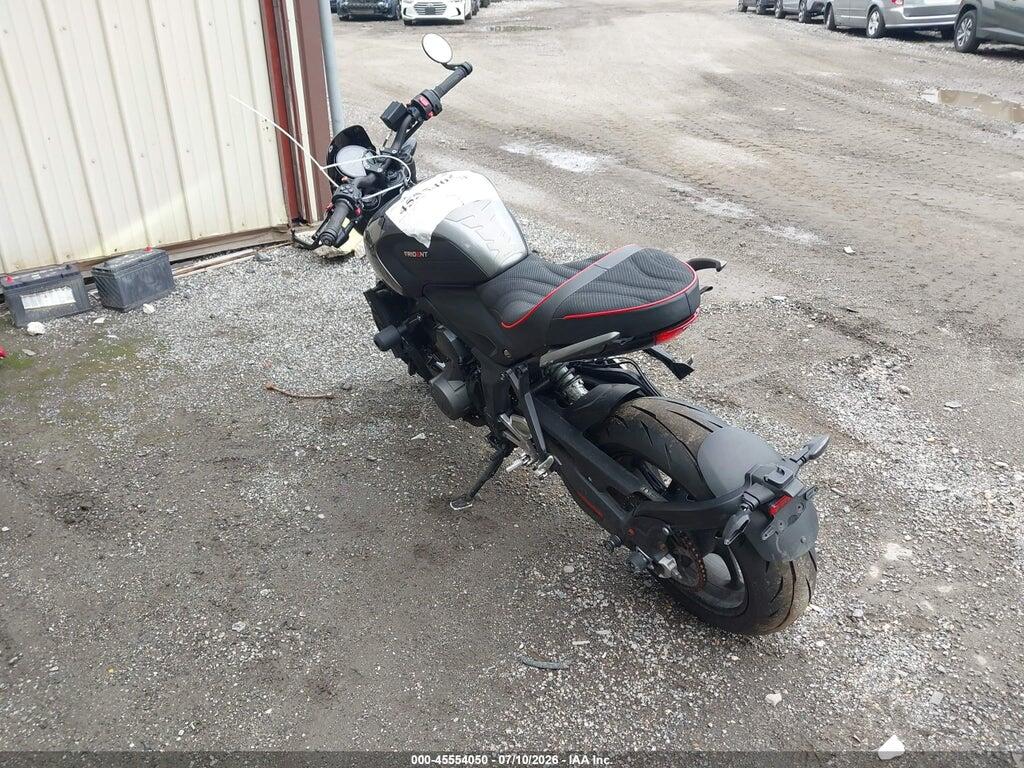 SMTL10UL6NTAF7484 2022 TRIUMPH MOTORCYCLE TRIDENT 660 photo no. 3