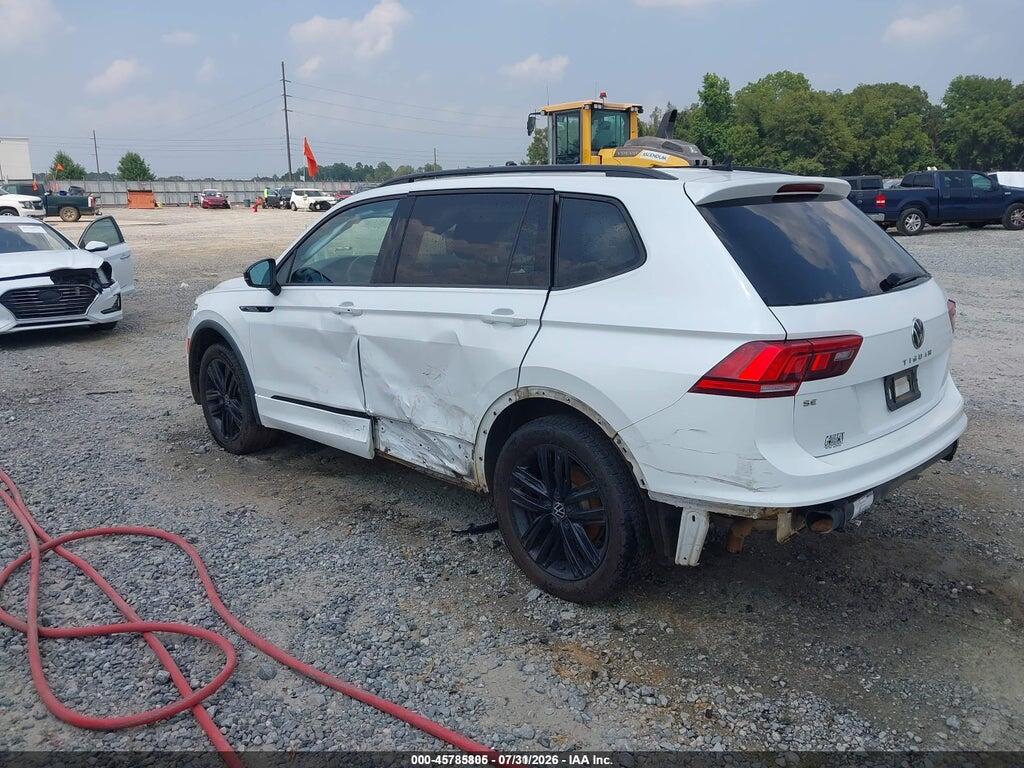 3VVCB7AX1NM069748 2022 VOLKSWAGEN TIGUAN photo no. 3