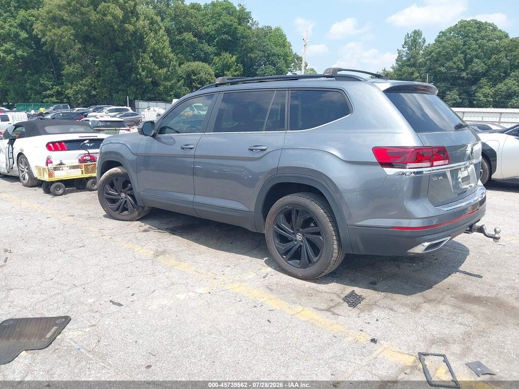 1V2WR2CA0NC561903 2022 VOLKSWAGEN ATLAS photo no. 3