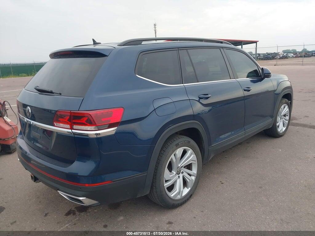 1V2JR2CA2NC537709 2022 VOLKSWAGEN ATLAS photo no. 4