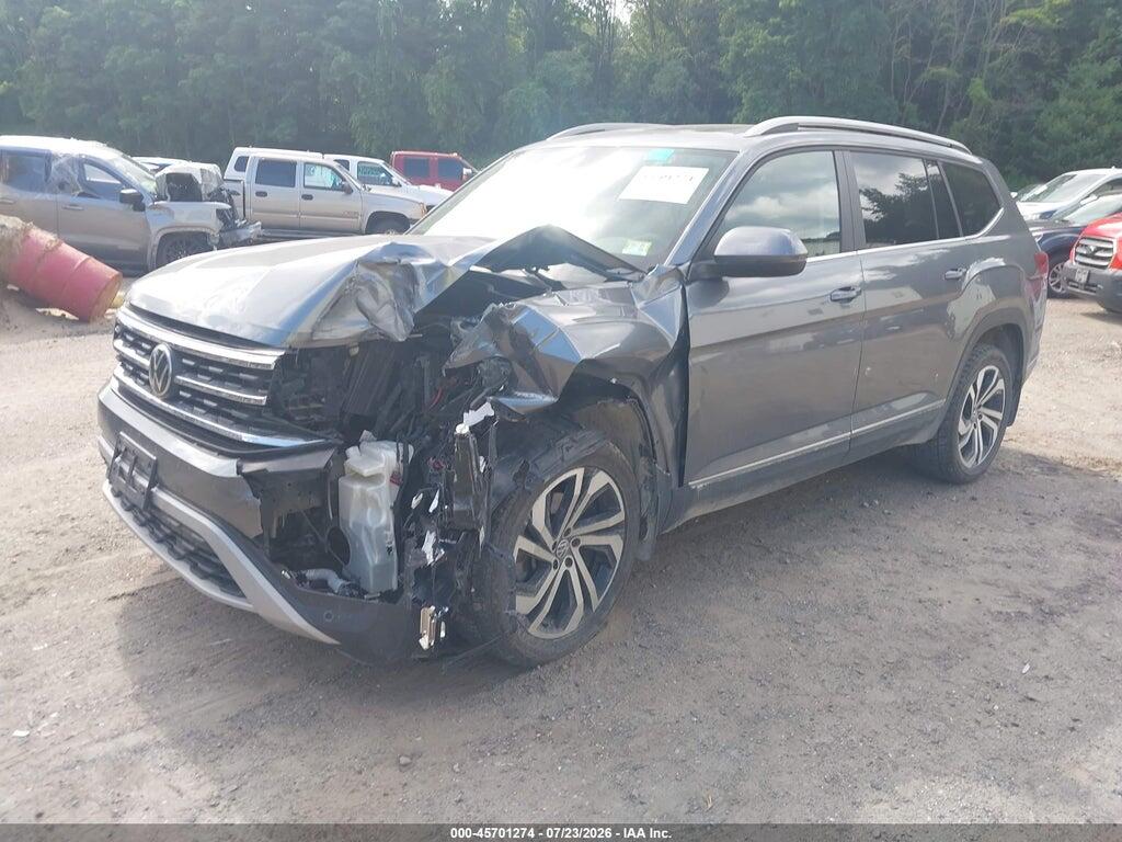 1V2BR2CA4NC557058 2022 VOLKSWAGEN ATLAS photo no. 2