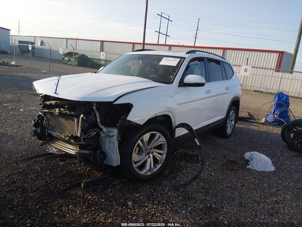 1V2JP2CA6NC521163 2022 VOLKSWAGEN ATLAS photo no. 2