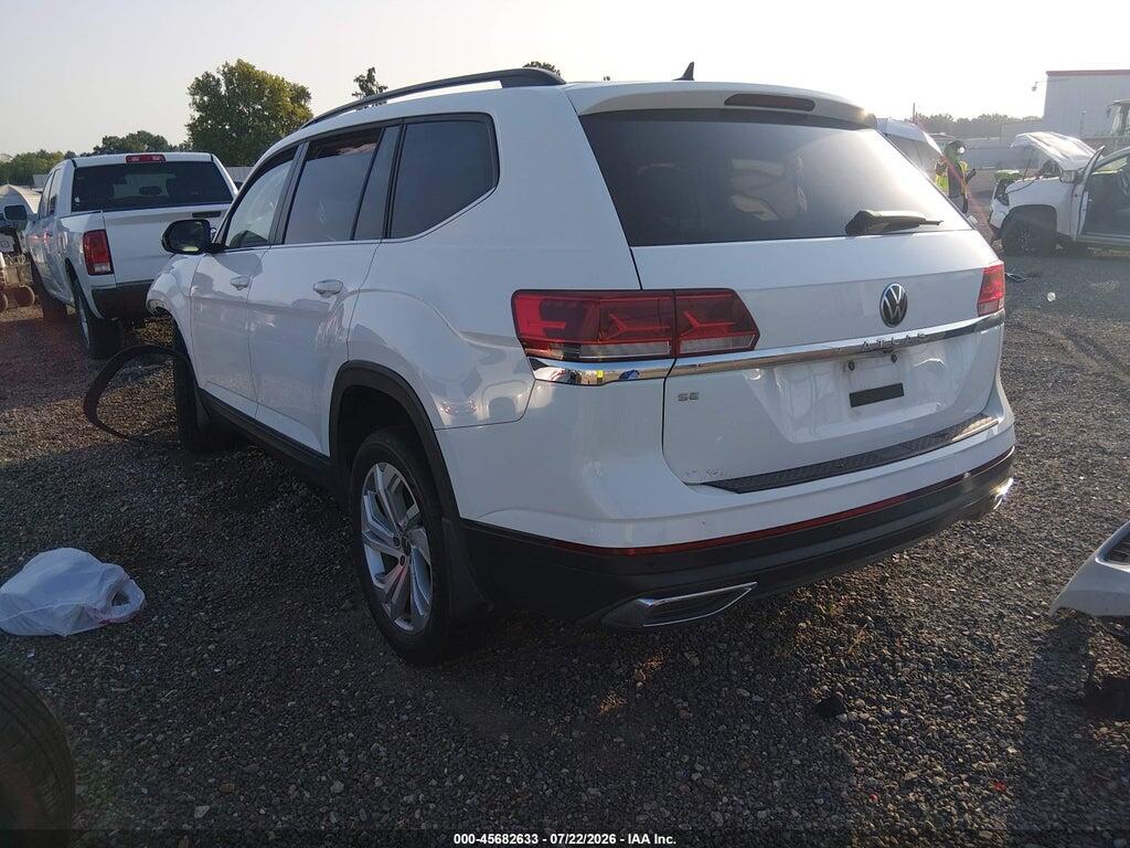 1V2JP2CA6NC521163 2022 VOLKSWAGEN ATLAS photo no. 3