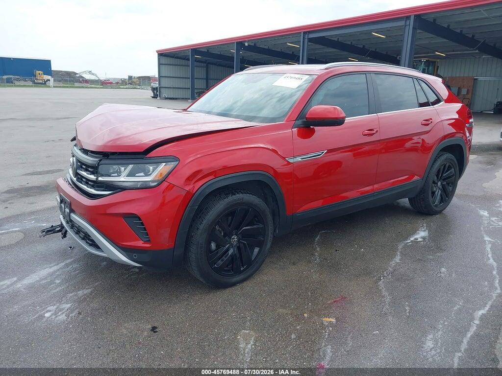 1V2KC2CA3NC211634 2022 VOLKSWAGEN ATLAS CROSS SPORT photo no. 2