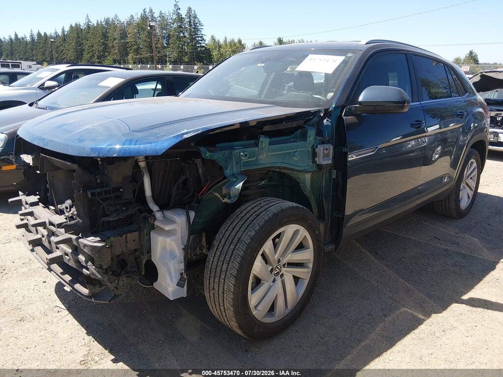 1V2HE2CA5NC213101 2022 VOLKSWAGEN ATLAS CROSS SPORT photo no. 2