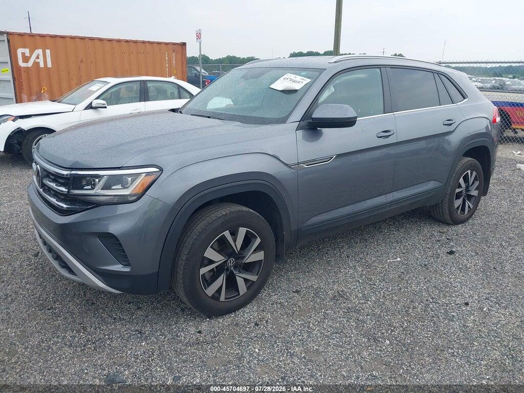 1V2LC2CA7NC210264 2022 VOLKSWAGEN ATLAS CROSS SPORT photo no. 2