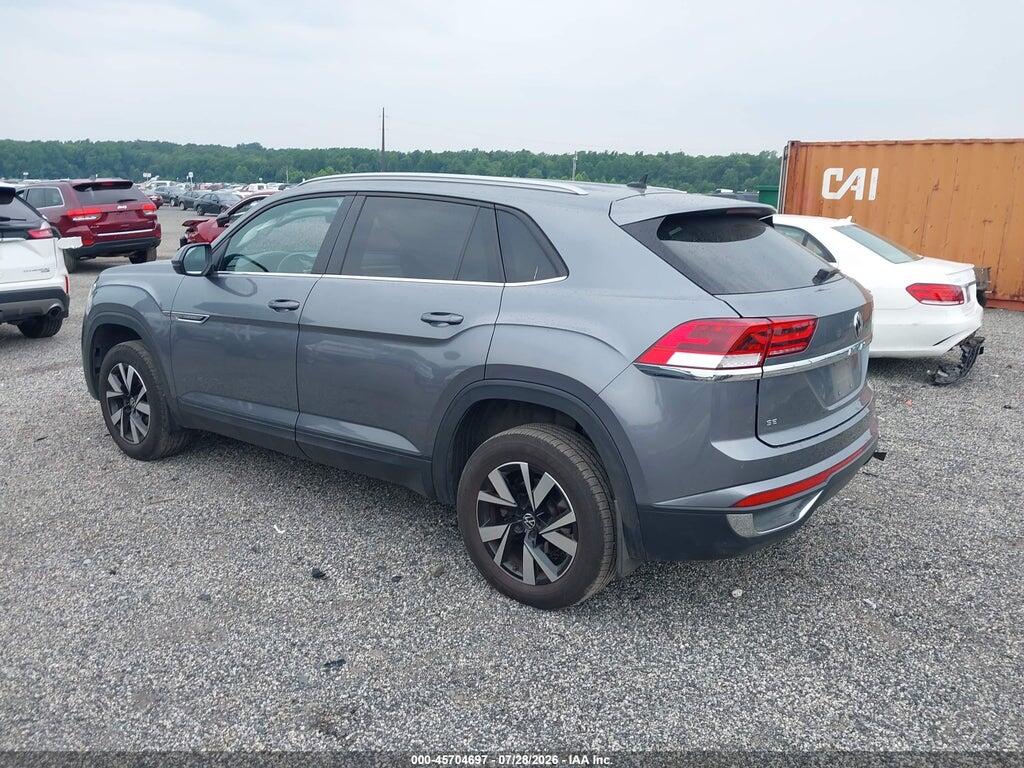 1V2LC2CA7NC210264 2022 VOLKSWAGEN ATLAS CROSS SPORT photo no. 3