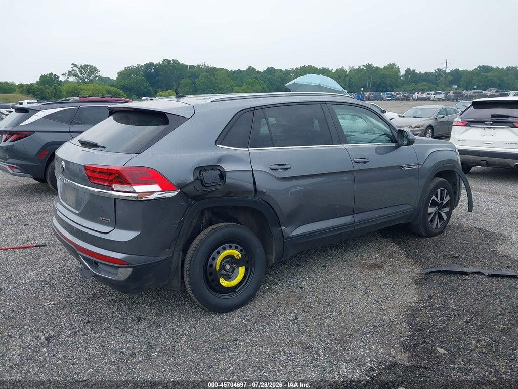 1V2LC2CA7NC210264 2022 VOLKSWAGEN ATLAS CROSS SPORT photo no. 4