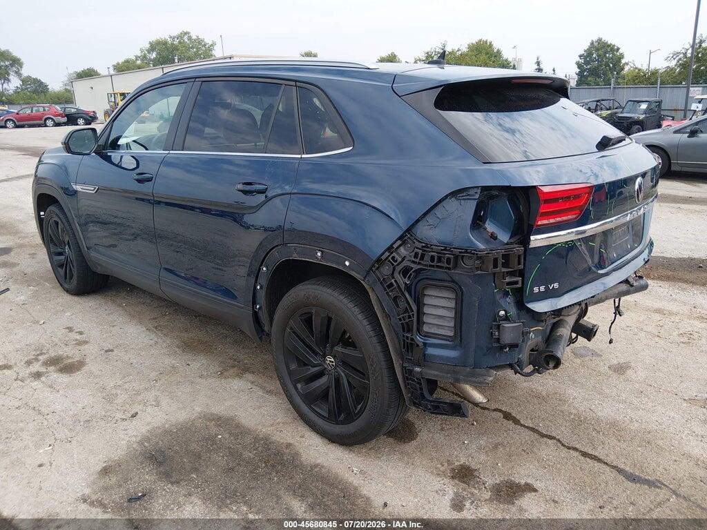 1V2KE2CA7NC200274 2022 VOLKSWAGEN ATLAS CROSS SPORT photo no. 3