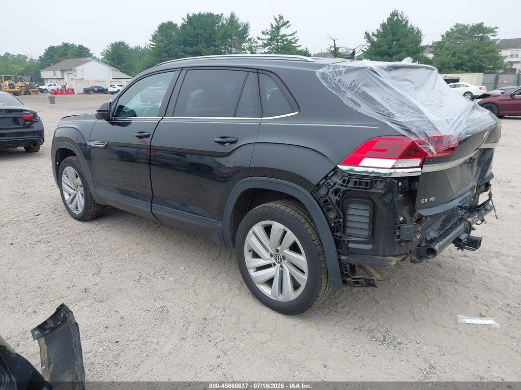1V2HE2CA1NC203472 2022 VOLKSWAGEN ATLAS CROSS SPORT photo no. 3