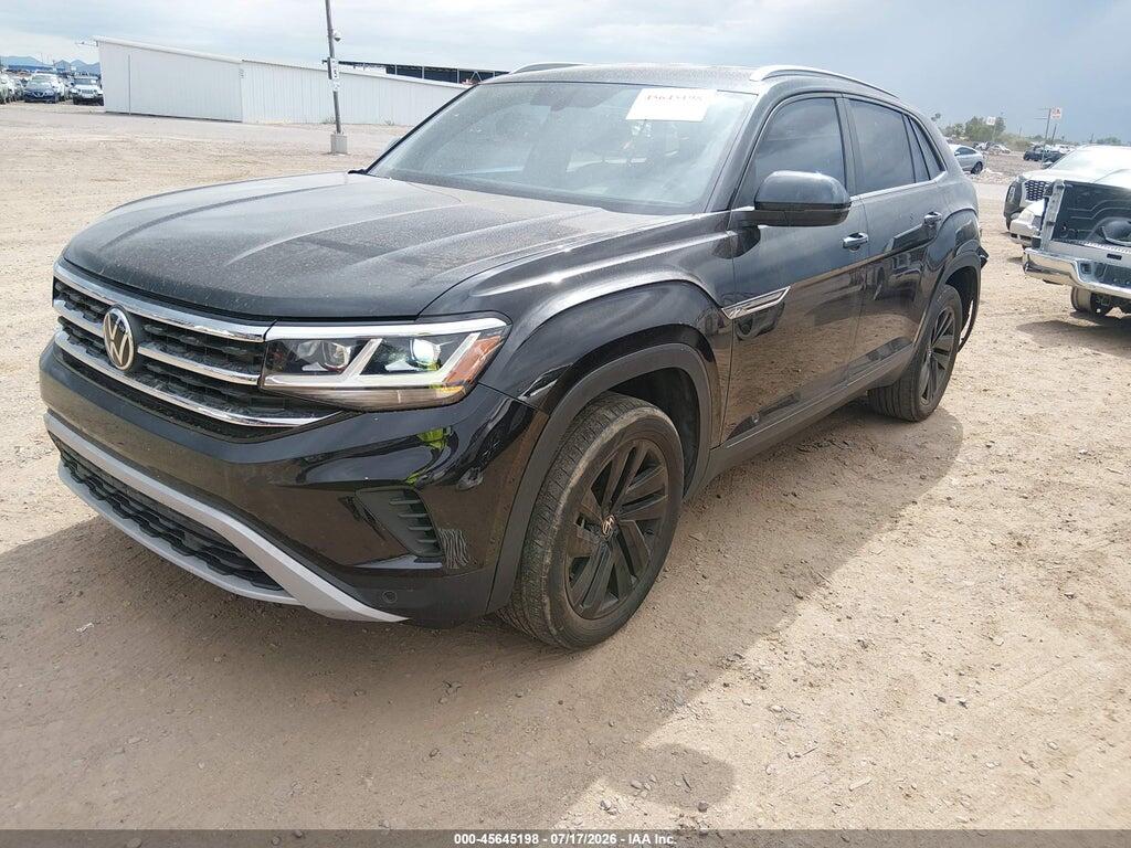 1V2WE2CAXNC204269 2022 VOLKSWAGEN ATLAS CROSS SPORT photo no. 2
