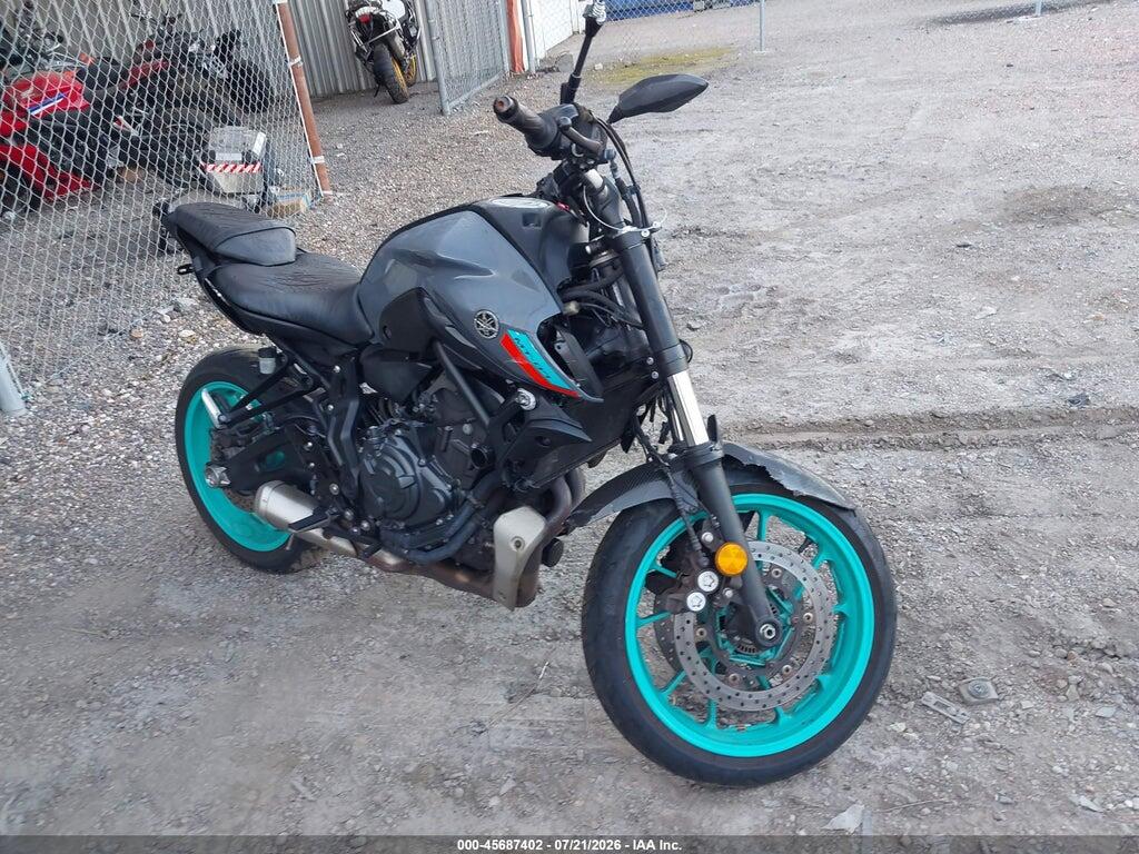 2022 YAMAHA MT07 JYARM32E4NA006323