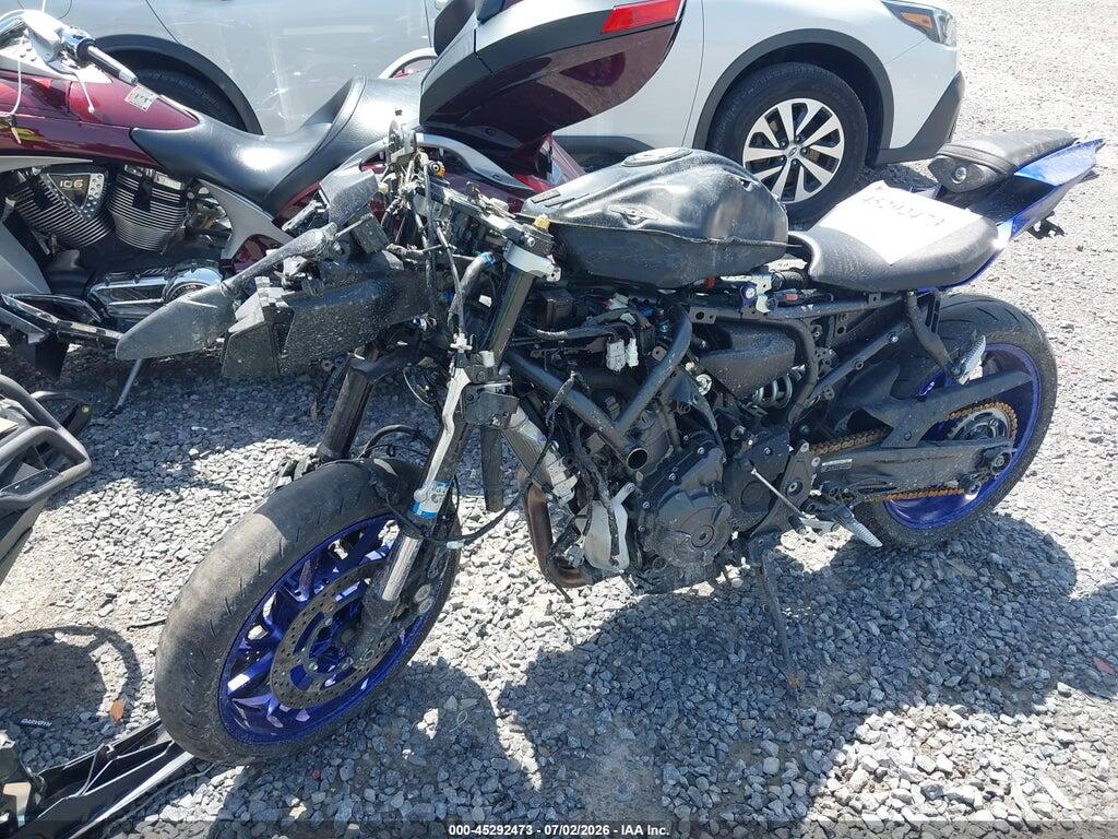 JYARM38E9NA001075 2022 YAMAHA YZFR7 photo no. 2