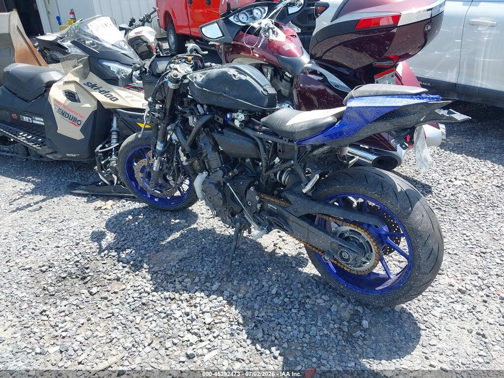 JYARM38E9NA001075 2022 YAMAHA YZFR7 photo no. 3