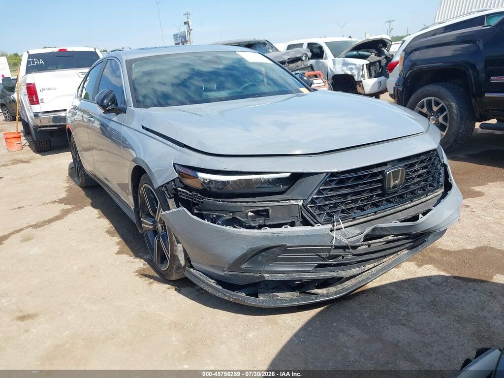 1HGCY2F51PA066857 2023 HONDA ACCORD HYBRID photo no. 1