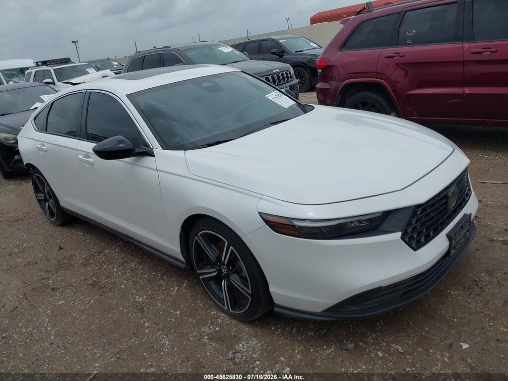 1HGCY2F56PA037077 2023 HONDA ACCORD HYBRID photo no. 1