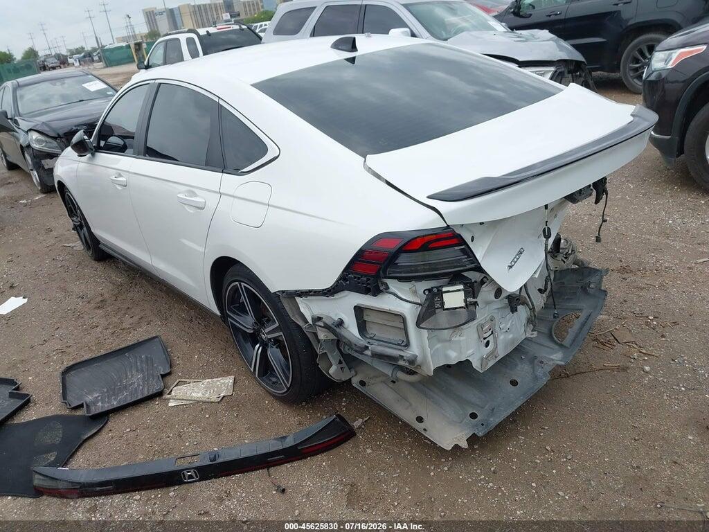 1HGCY2F56PA037077 2023 HONDA ACCORD HYBRID photo no. 3