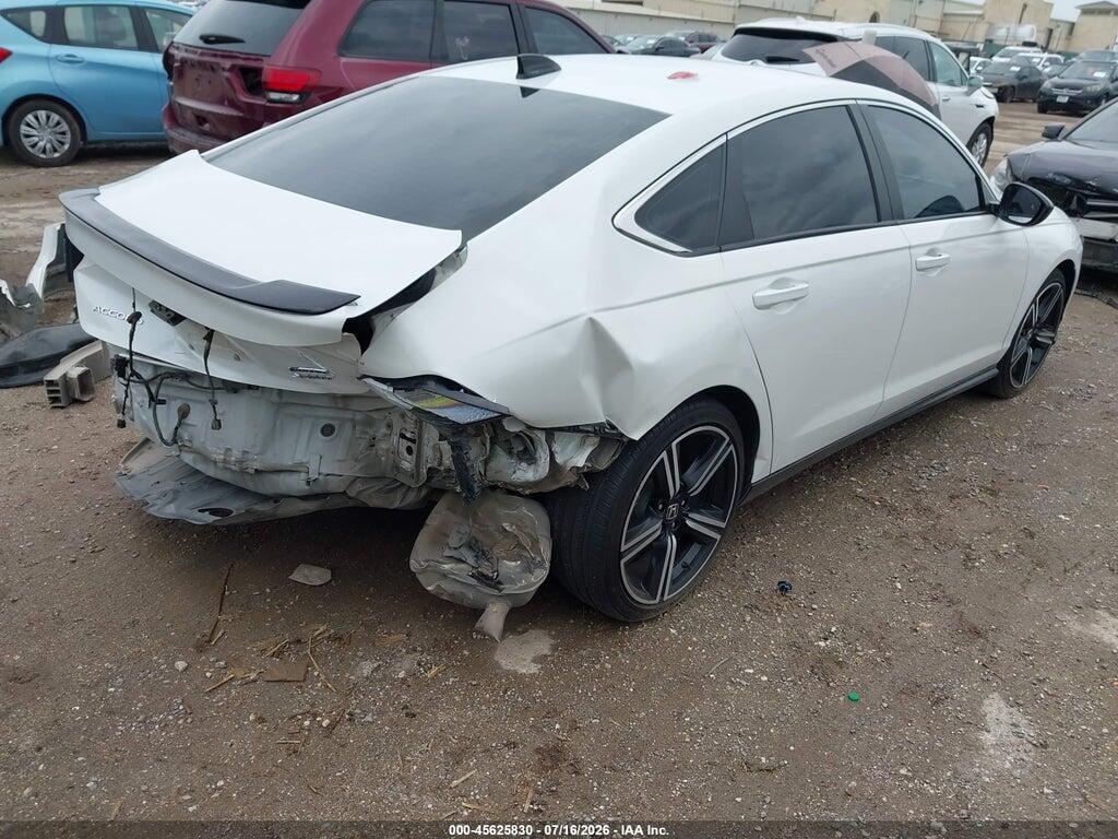 1HGCY2F56PA037077 2023 HONDA ACCORD HYBRID photo no. 4
