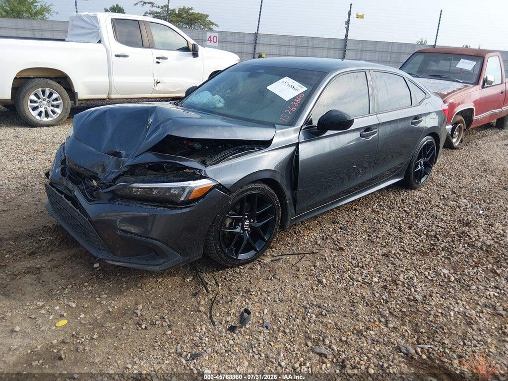2HGFE2F52PH526406 2023 HONDA CIVIC photo no. 2