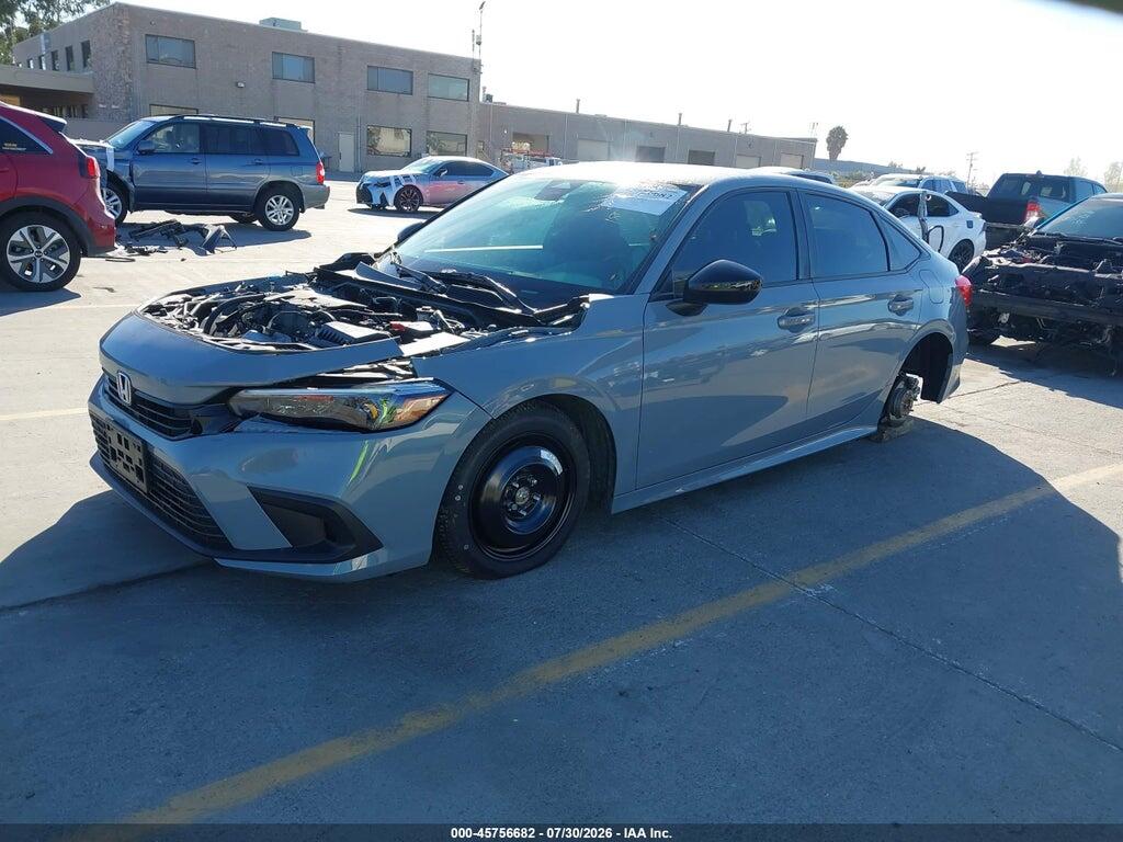 2HGFE2F54PH510644 2023 HONDA CIVIC photo no. 2