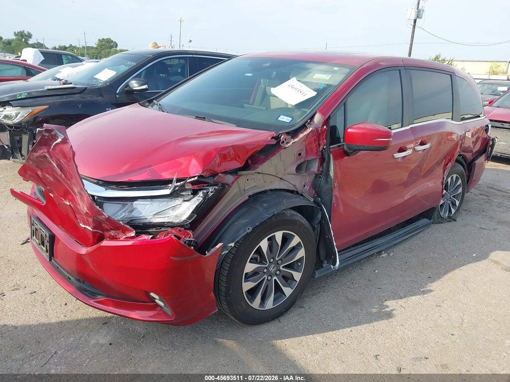 5FNRL6H63PB013136 2023 HONDA ODYSSEY photo no. 2