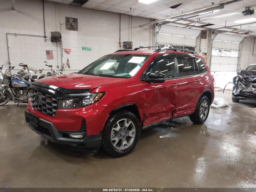 5FNYF8H62PB037653 2023 HONDA PASSPORT photo no. 2