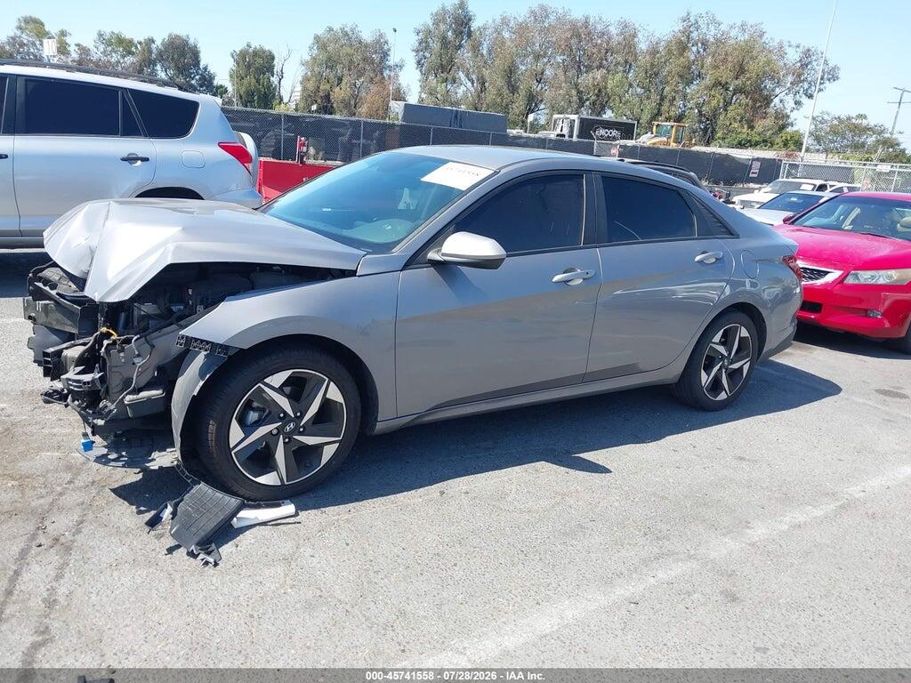 KMHLS4AGXPU474286 2023 HYUNDAI ELANTRA photo no. 2