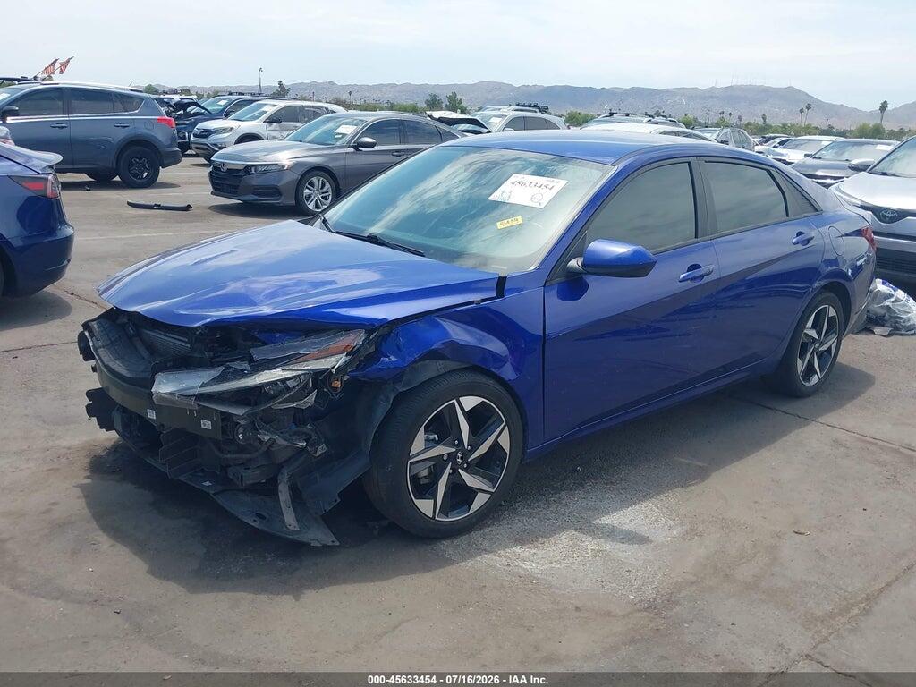 KMHLS4AG0PU558861 2023 HYUNDAI ELANTRA photo no. 2