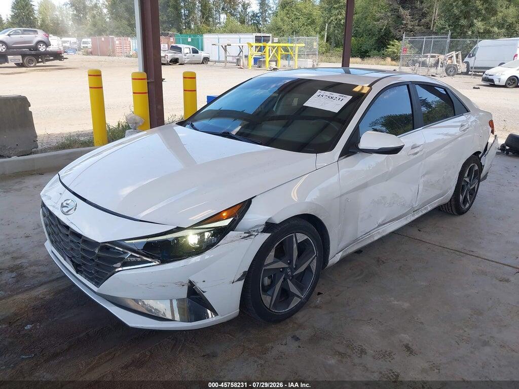 KMHLN4AJXPU083187 2023 HYUNDAI ELANTRA HYBRID photo no. 2